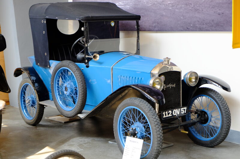 ディーキルヒ国立自動車歴史博物館のプジョー