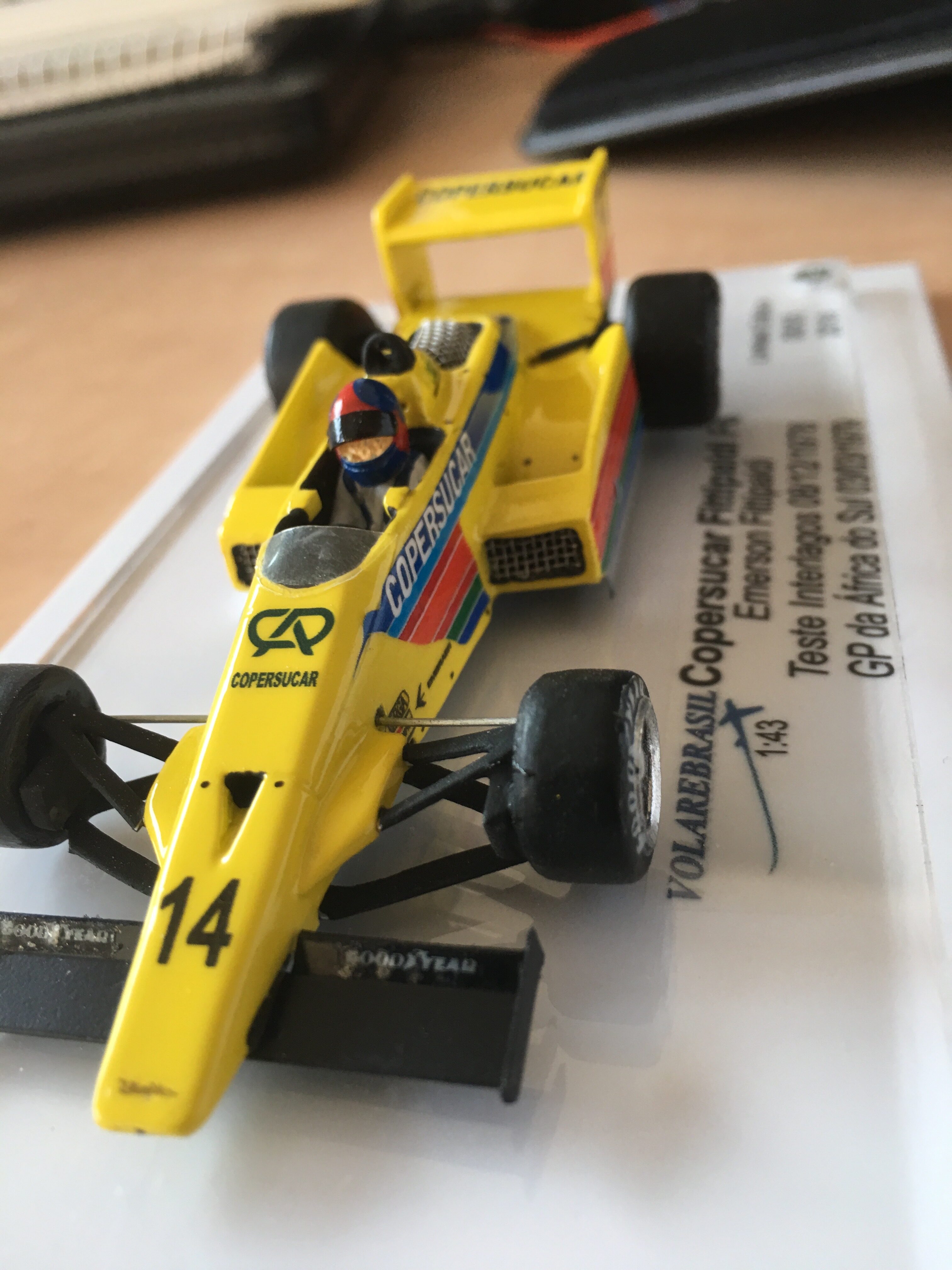 コパスカー フィッティパルディ F6のミニカー