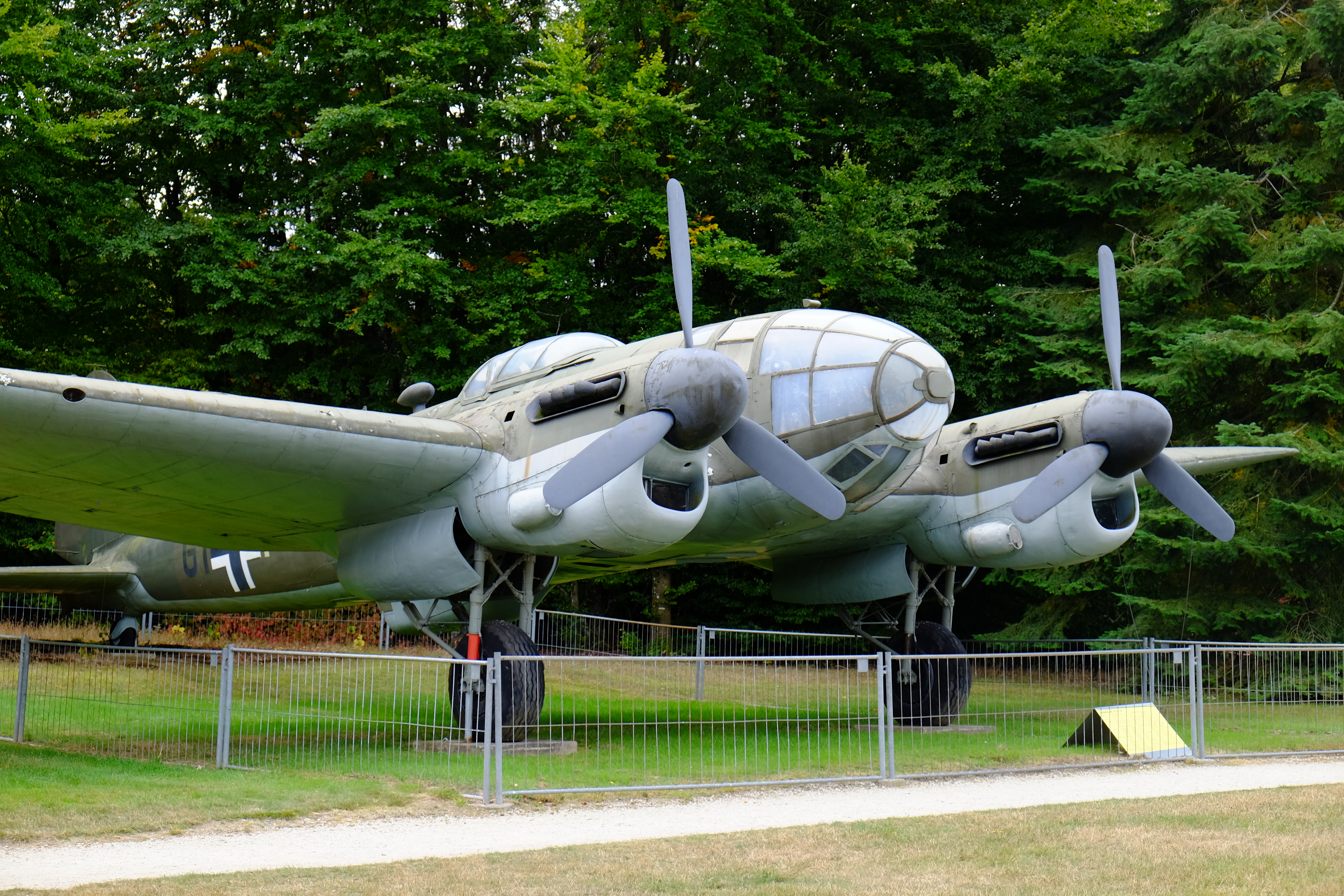 Heinkel He111 in Hermeskeil Aircraft Museum in Germany