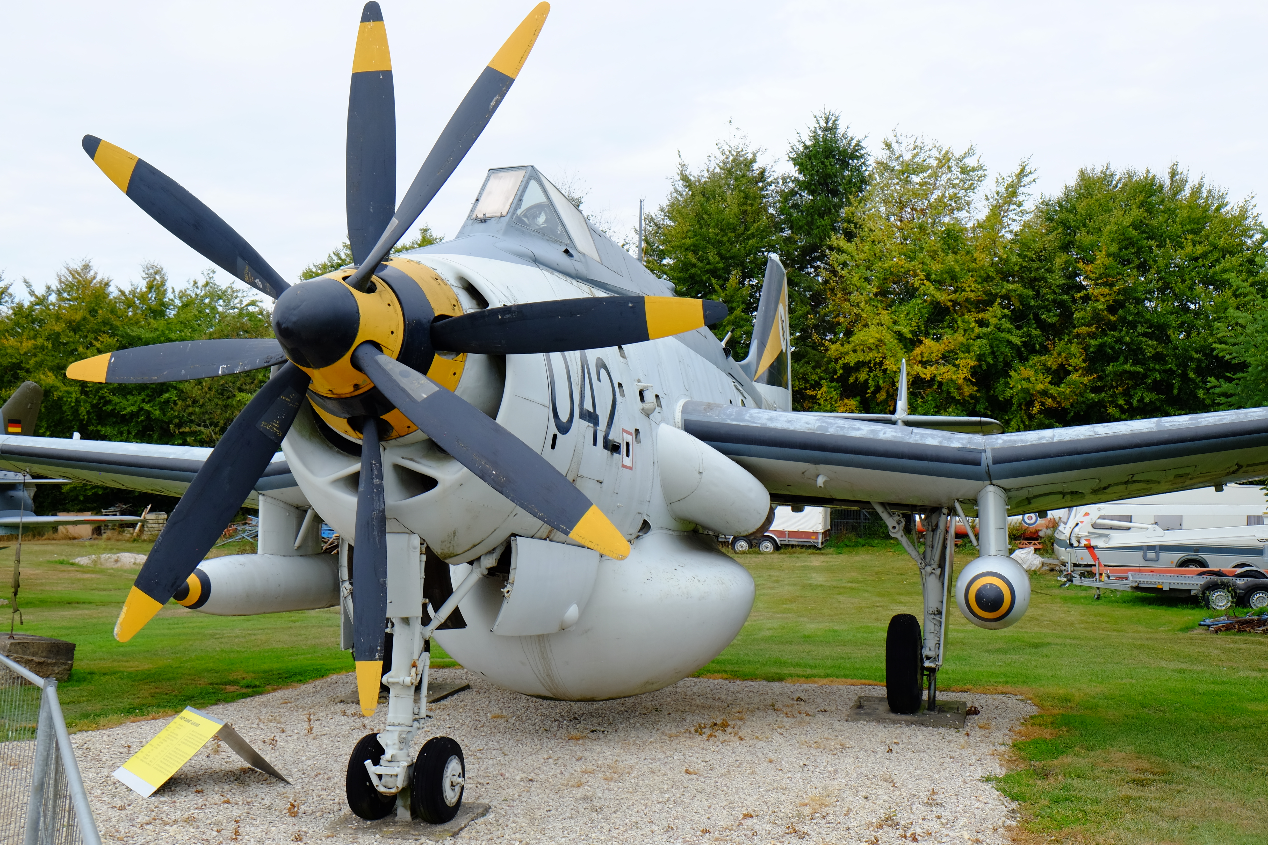 Fairey Gannet AEW in Hermeskeil Aircraft Museum in Germany