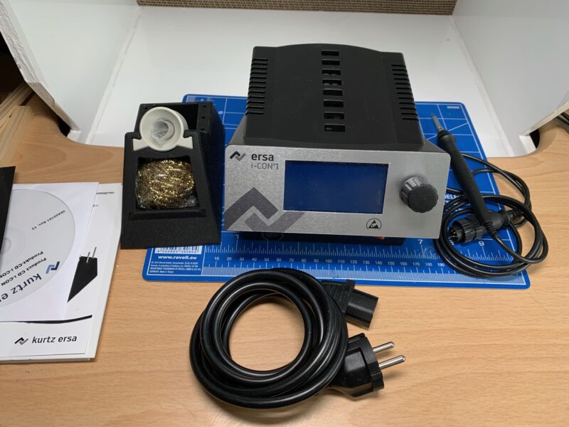 ステーション半田ゴテシステム、Ersa i-CON1の写真